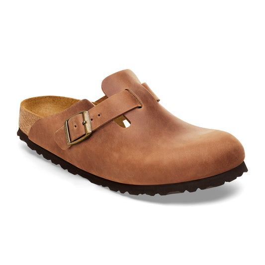 Birkenstock Boston Cognac Oiled Leather Nar 1028310