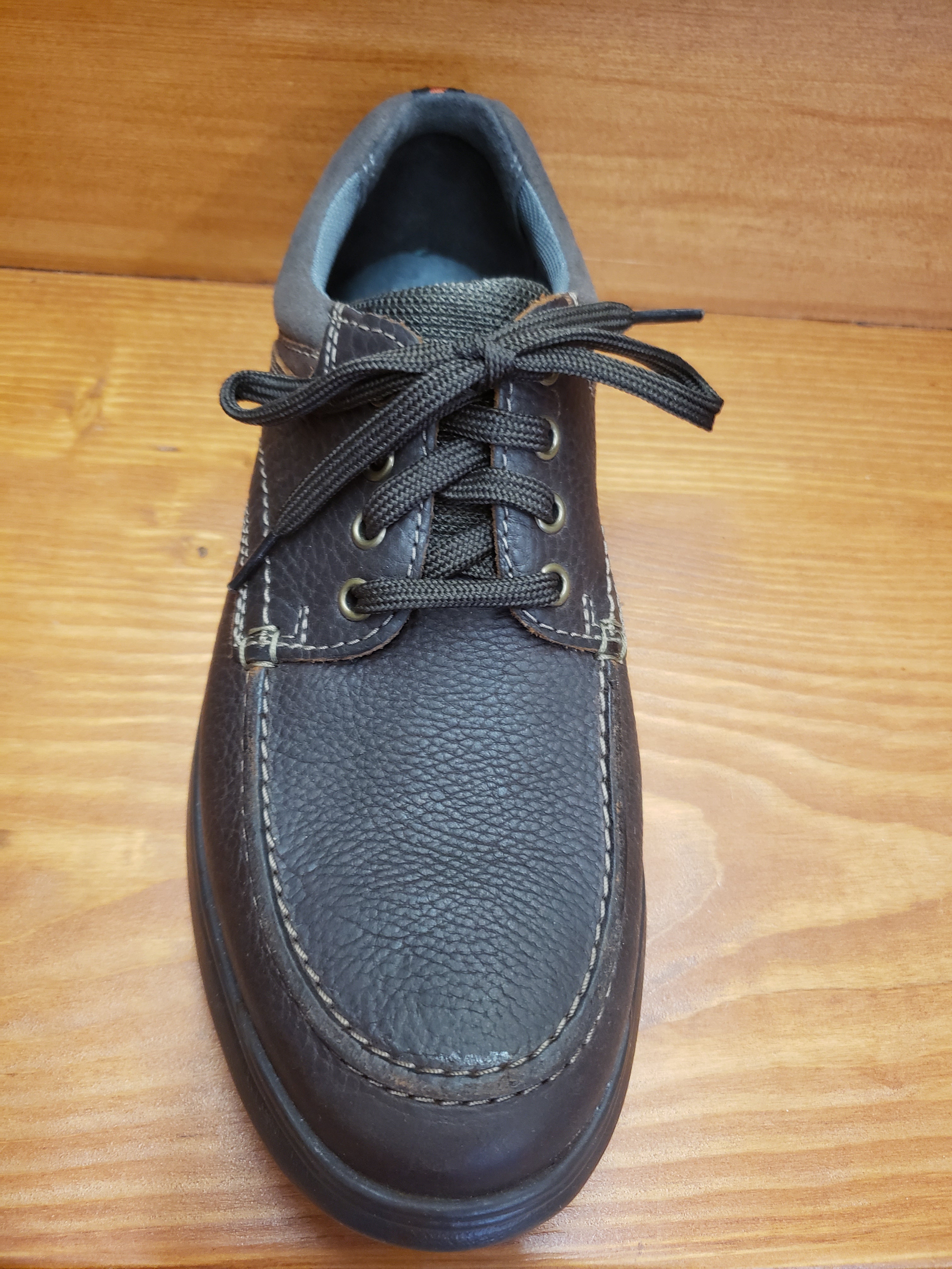 Clarks cotrell shop edge brown oily