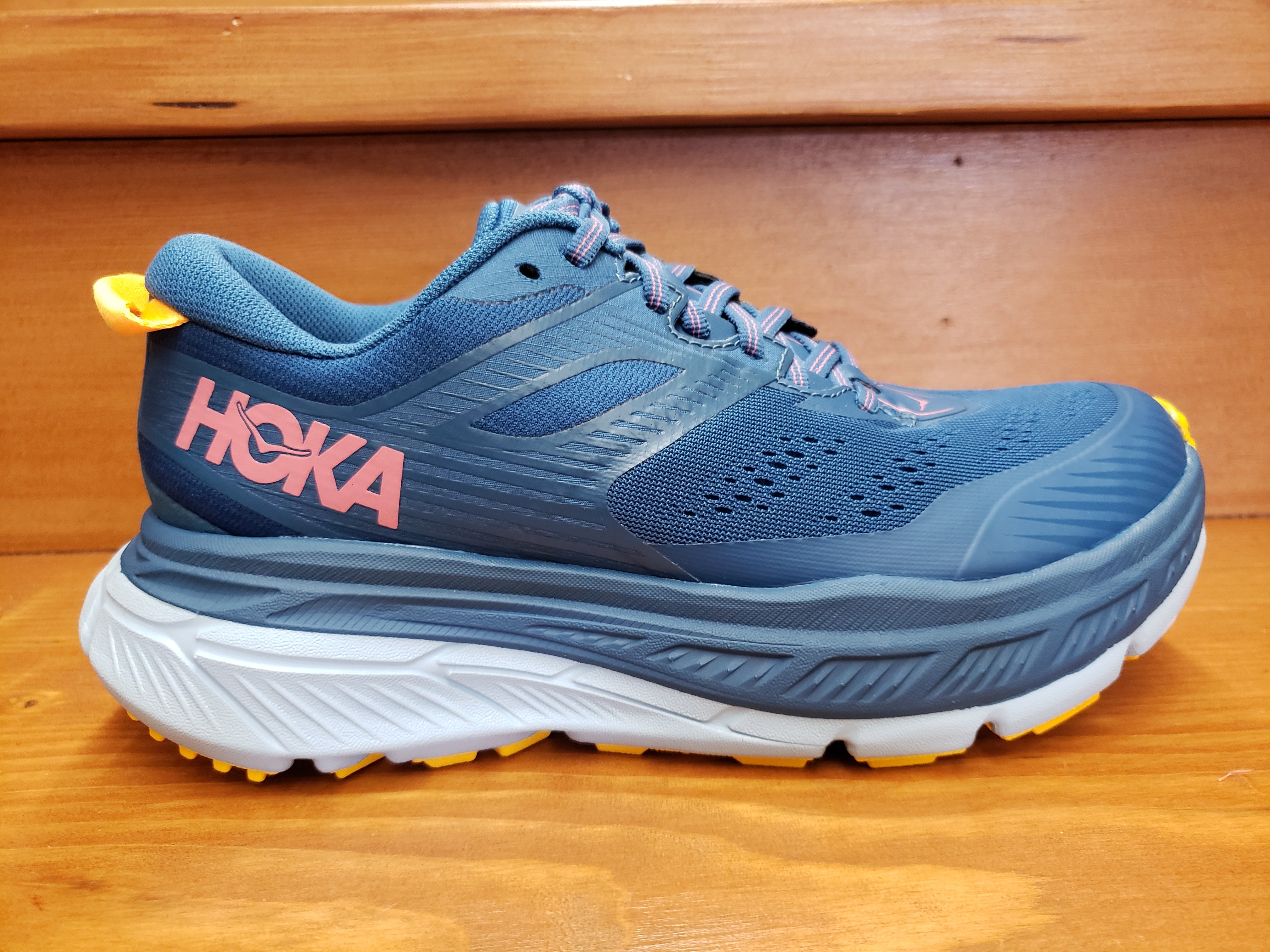 Hoka Women's Stinson sold ATR 6 Size 7.5 Moroccan Blue Trail Running Shoes Sneakers