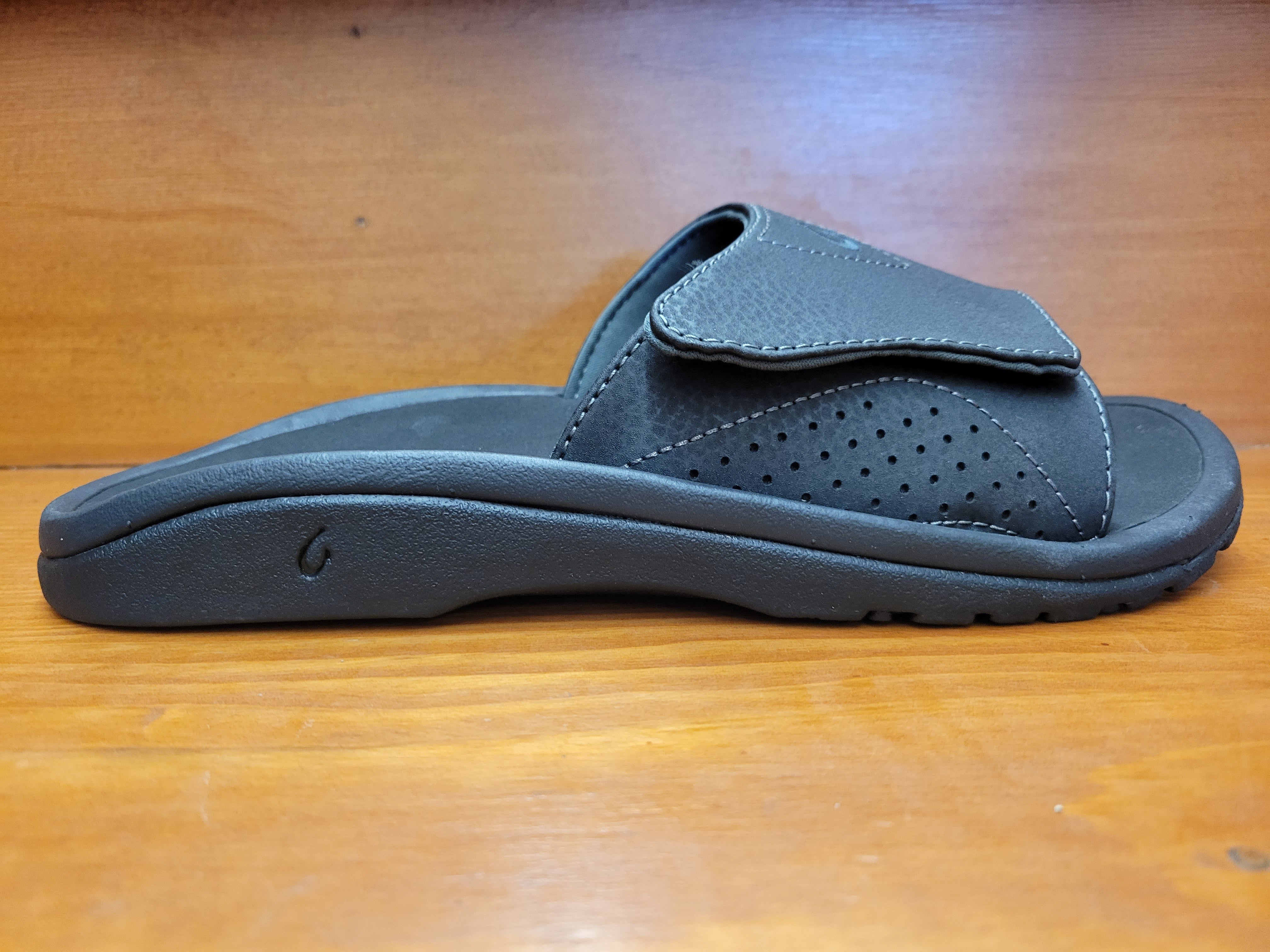 Olukai Nalu Slide Black 10332 4040